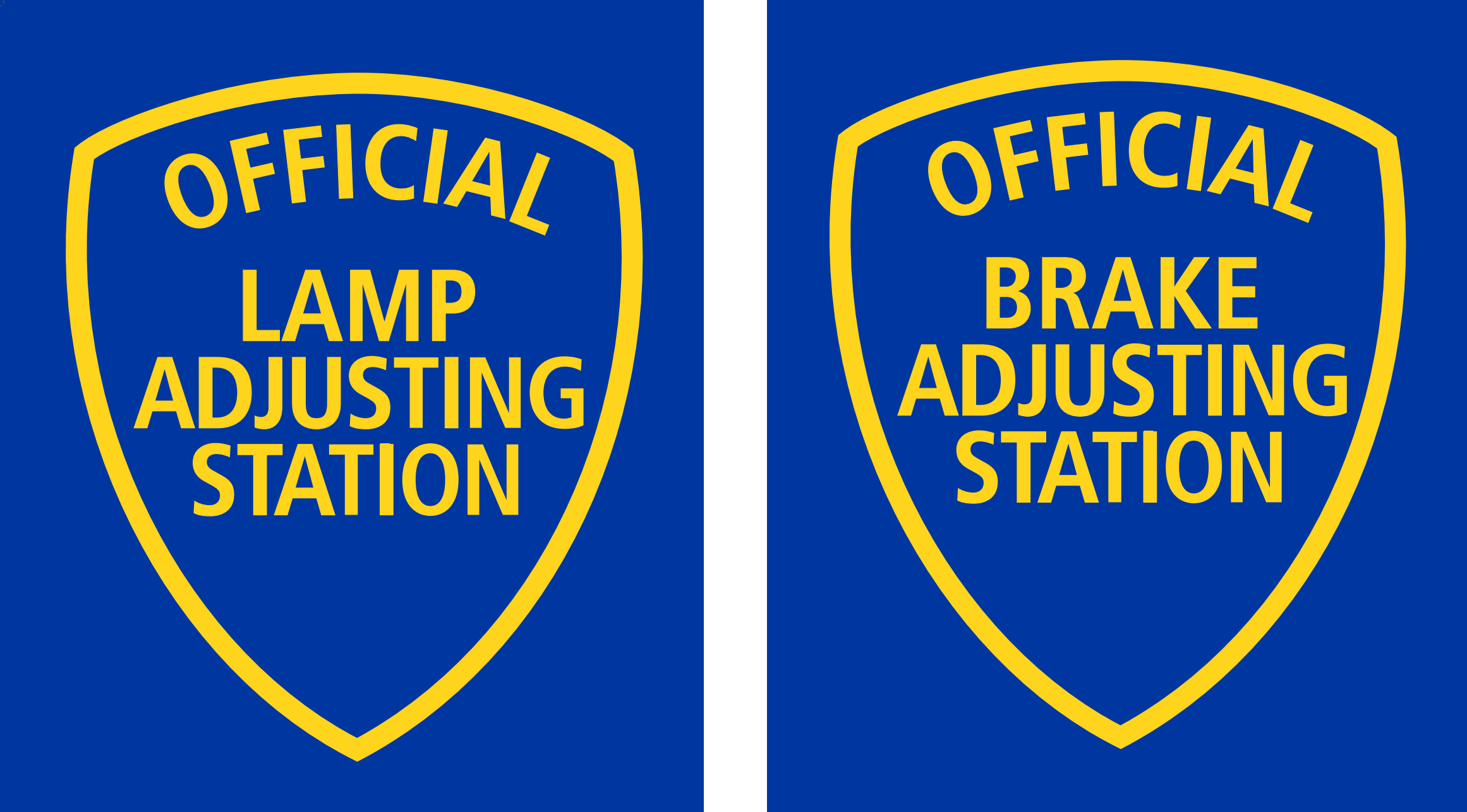 Brake And Light Adjustment Certificates Shelly Lighting